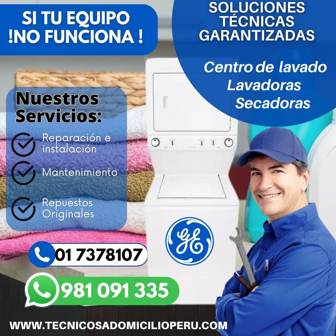 Potent Servicio General Electric «Lavadoras » 01 2761763 - Magdalena del Mar